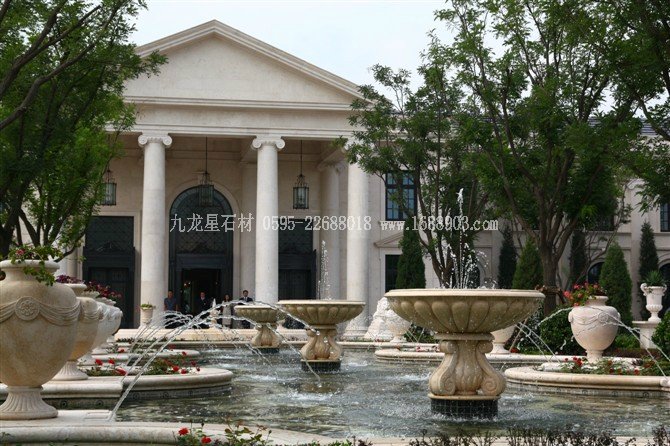 歐式埃及米黃水缽